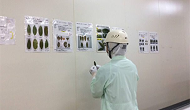 掲示物やチェックシートによる業務の工夫